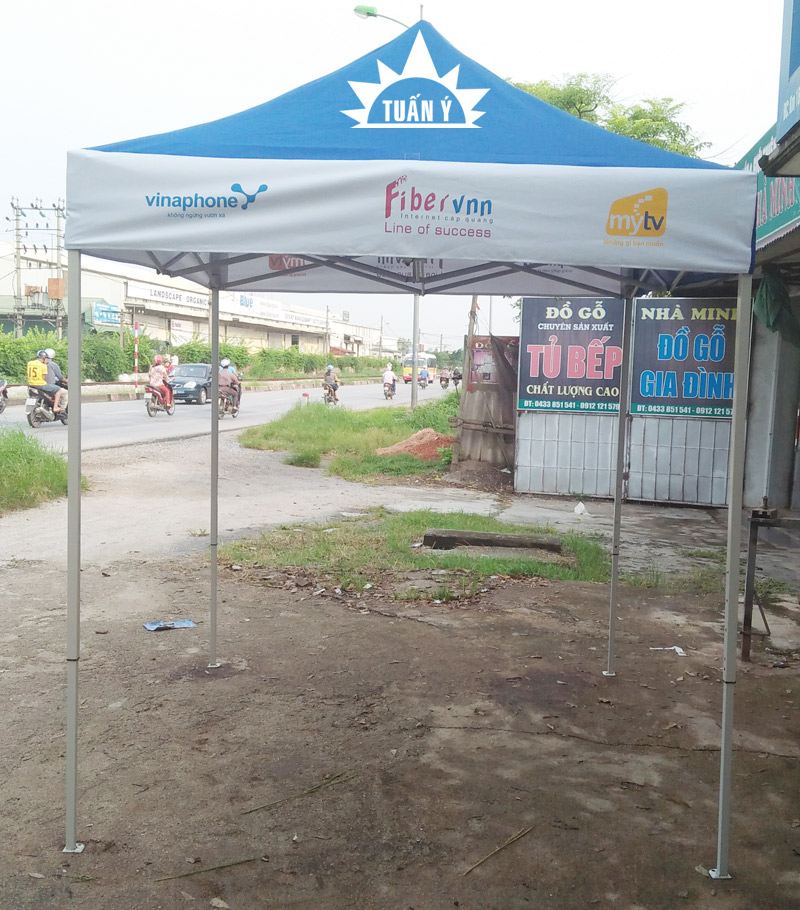 VNPT Điện Biên đặt mua nhà bạt di động giới thiệu dịch vụ Fiber, myTV