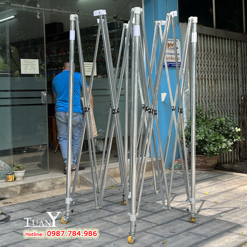 Khung nhà bạt 3mx3m MK3 siêu bền chắc chắn