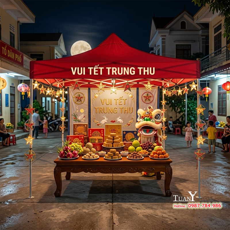 Tổ dân phố tổ chức Vui Tết Trung Thu
