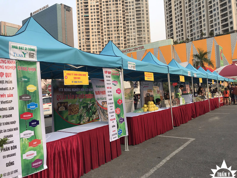Việc mở rộng gian hàng hội chợ dễ dàng hơn bao giờ hết