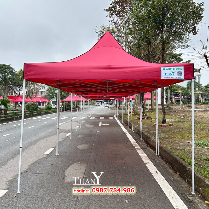 Tuấn Ý - Đơn vị đầu tiên sản xuất Nhà bạt di động tại Việt Nam