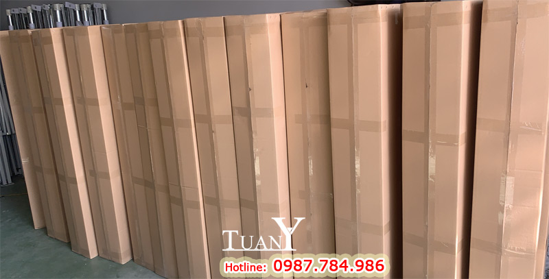 Từ bộ Nhà bạt 3mx3m được đóng thùng cẩn thận tại xưởng Nhà bạt Tuấn Ý