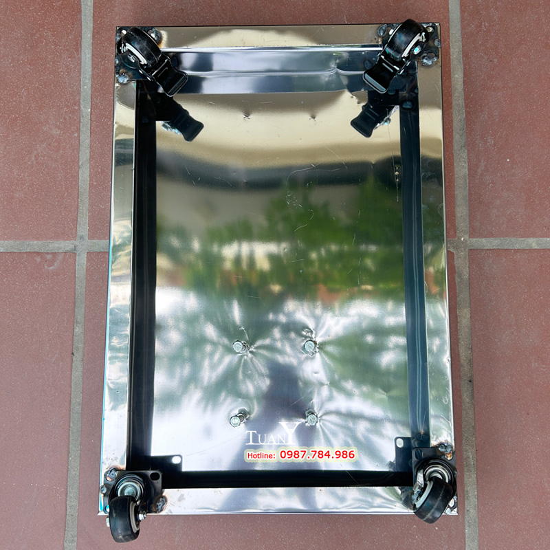 Vỏ chân đế ô lệch tâm chất liệu Inox