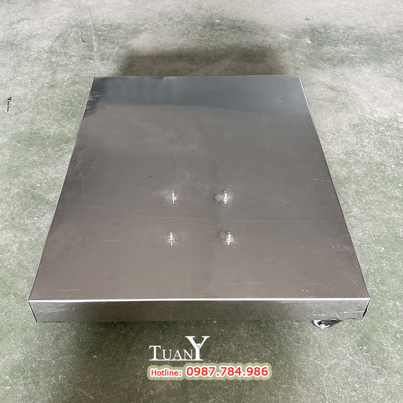 Chân đế vỏ Inox bền bỉ, chống rỉ