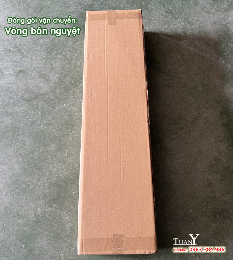 Đóng gói vận chuyển: Dài 117cm x Rộng 30cm x Dày 16cm