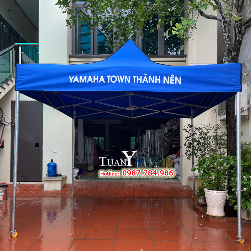 Yamaha Town Thành nên dùng Nhà bạt 3mx3m MK3 siêu bền chắc chắn