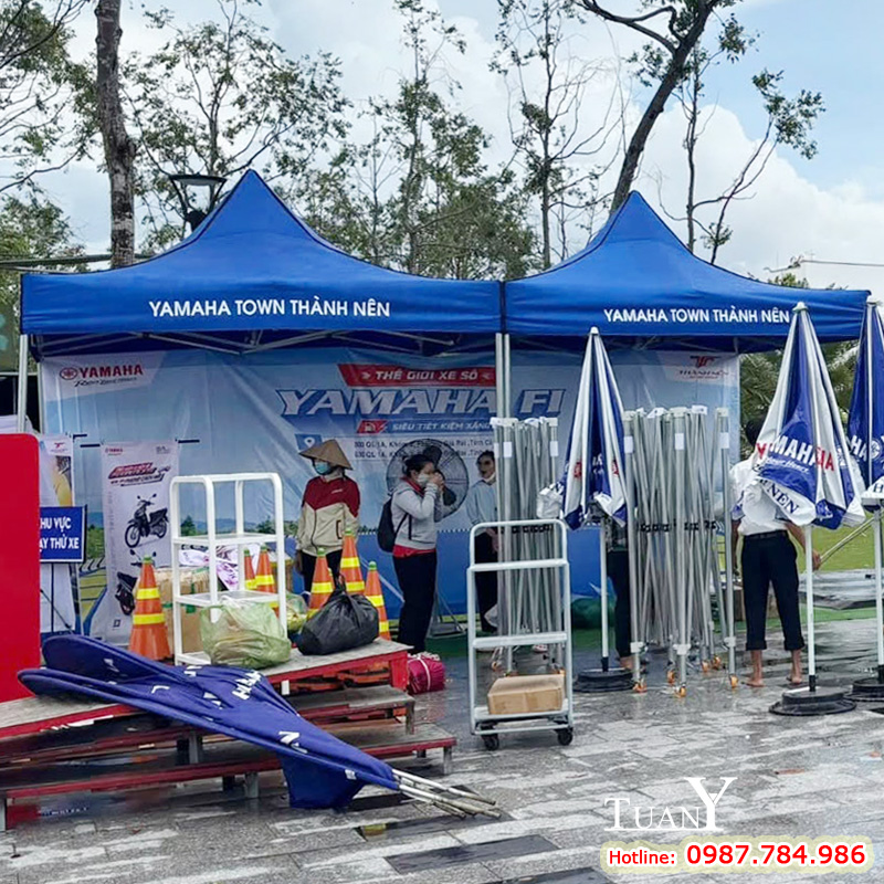 Kết cấu bộ thành giằng liên kết logic lắp dựng nhanh, dễ thu gọn
